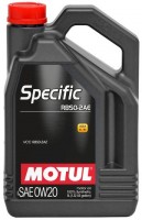 Купить моторное масло Motul Specific RBS0-2AE 0W-20 5L  по цене от 2913 грн.