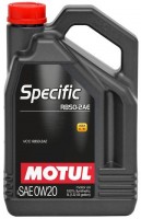 Купить моторне мастило Motul Specific RBS0-2AE 0W-20 5L: цена от 2913 грн.