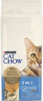 Купить корм для кошек Cat Chow Feline 3 in 1 Turkey/Pork 15 kg: цена от 1985 грн.