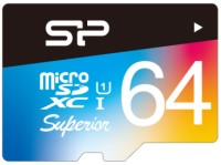 Купити карта пам'яті Silicon Power Superior Color microSDXC UHS-1 Class 10 за ціною від 925 грн.