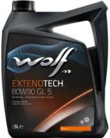 Купити трансмісійне мастило WOLF Extendtech 80W-90 GL5 5L  за ціною від 1316 грн.