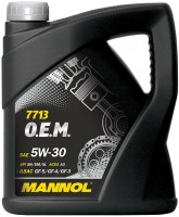 Купить моторное масло Mannol 7713 O.E.M. 5W-30 4L: цена от 1067 грн.