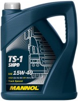 Купить моторное масло Mannol TS-1 SHPD 15W-40 5L: цена от 1090 грн.