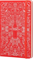 Купить блокнот Moleskine Coca-Cola Ruled Notebook Red  по цене от 740 грн.