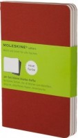 Купить блокнот Moleskine Set of 3 Plain Cahier Journals Pocket Red  по цене от 205 грн.