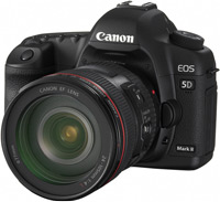 Купить фотоаппарат Canon EOS 5D Mark II kit 50  по цене от 26400 грн.