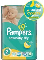 Купить подгузники Pampers New Baby-Dry 2 (/ 68 pcs) по цене от 336 грн.