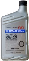 Купить моторное масло Honda HG Ultimate 0W-20 1L  по цене от 406 грн.