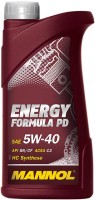 Купити моторне мастило Mannol Energy Formula PD 5W-40 1L  за ціною від 522 грн.