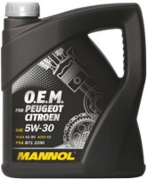 Купить моторное масло Mannol O.E.M. for Peugeot Citroen 5W-30 4L: цена от 1316 грн.