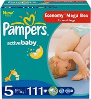 Купити підгузки Pampers Active Baby 5 за ціною від 434 грн.