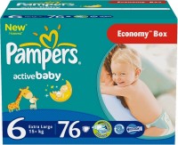 Купить подгузники Pampers Active Baby 6 по цене от 459 грн.
