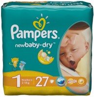 Купить подгузники Pampers New Baby-Dry 1 по цене от 255 грн.