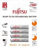 Купить аккумулятор / батарейка Fujitsu 4xAAA 750 mAh  по цене от 443 грн.