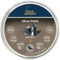 Купити кулі й патрони Haendler & Natermann Silver Point 5.5 mm 1.11 g 200 pcs  за ціною від 284 грн.