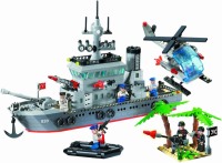 Купить конструктор Qman Enlighten Frigate 820  по цене от 1293 грн.