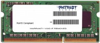 Купить оперативная память Patriot Memory Signature SO-DIMM DDR3 1x4Gb (PSD34G1600L81S) по цене от 344 грн.