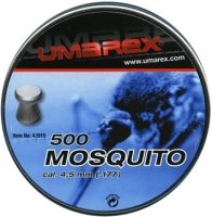 Купити кулі й патрони Umarex Mosquito 4.5 mm 0.44 g 500 pcs за ціною від 245 грн.