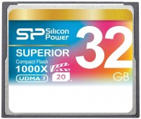 Купить карта памяти Silicon Power Superior CompactFlash 1000X (32Gb) по цене от 1350 грн.