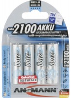 Купить акумулятор / батарейка Ansmann maxE 4xAA 2100 mAh: цена от 599 грн.