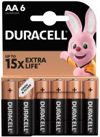 Купить акумулятор / батарейка Duracell 6xAA MN1500: цена от 180 грн.