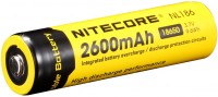 Купити акумулятор / батарейка Nitecore NL186 2600 mAh  за ціною від 750 грн.