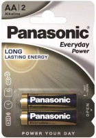Купить акумулятор / батарейка Panasonic Everyday Power 2xAA: цена от 68 грн.