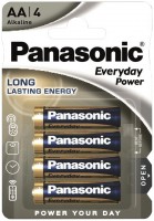 Купить аккумулятор / батарейка Panasonic Everyday Power 4xAA  по цене от 128 грн.