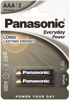 Купити акумулятор / батарейка Panasonic Everyday Power 2xAAA  за ціною від 57 грн.