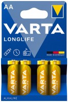 Купить акумулятор / батарейка Varta Longlife 4xAA: цена от 74 грн.
