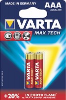 Купити акумулятор / батарейка Varta Max Tech 2xAAA  за ціною від 120 грн.