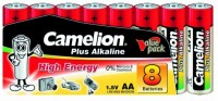 Купити акумулятор / батарейка Camelion Plus 8xAA LR6-SP8  за ціною від 161 грн.