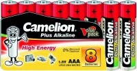 Купити акумулятор / батарейка Camelion Plus 8xAAA LR03-SP8  за ціною від 131 грн.