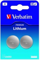 Купить аккумулятор / батарейка Verbatim Premium 2xCR2450  по цене от 58 грн.
