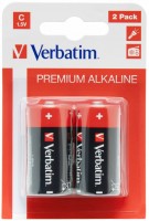 Купити акумулятор / батарейка Verbatim Premium 2xC  за ціною від 73 грн.