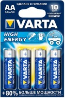 Купить аккумулятор / батарейка Varta High Energy 4xAA  по цене от 116 грн.