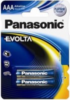 Купить акумулятор / батарейка Panasonic Evolta 2xAAA: цена от 92 грн.
