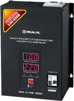 Купити стабілізатор напруги REAL-EL WM-5/130-320V  за ціною від 10600 грн.