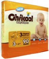 Купить подгузники Chikool Baby Diapers M по цене от 55 грн.