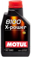 Купить моторне мастило Motul 8100 X-Power 10W-60 1L: цена от 640 грн.