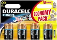Купить аккумулятор / батарейка Duracell 8xAA Turbo MN1500  по цене от 215 грн.