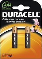 Купить аккумулятор / батарейка Duracell 2xAAA MN2400  по цене от 54 грн.