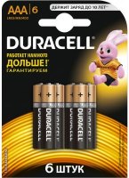 Купити акумулятор / батарейка Duracell 6xAAA MN2400  за ціною від 199 грн.