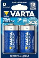 Купити акумулятор / батарейка Varta High Energy 2xD  за ціною від 120 грн.