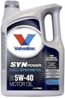 Купити моторне мастило Valvoline Synpower 5W-40 5L  за ціною від 2324 грн.