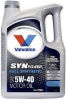 Купити моторне мастило Valvoline Synpower 5W-40 5L  за ціною від 2259 грн.