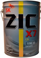 Купити моторне мастило ZIC X7 LS 10W-40 20L  за ціною від 4246 грн.