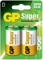 Купити акумулятор / батарейка GP Super Alkaline 2xD  за ціною від 286 грн.