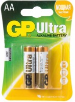 Купити акумулятор / батарейка GP Ultra Alkaline 2xAA  за ціною від 58 грн.