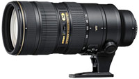Купити об'єктив Nikon 70-200mm f/2.8G VR II AF-S ED Nikkor  за ціною від 65000 грн.